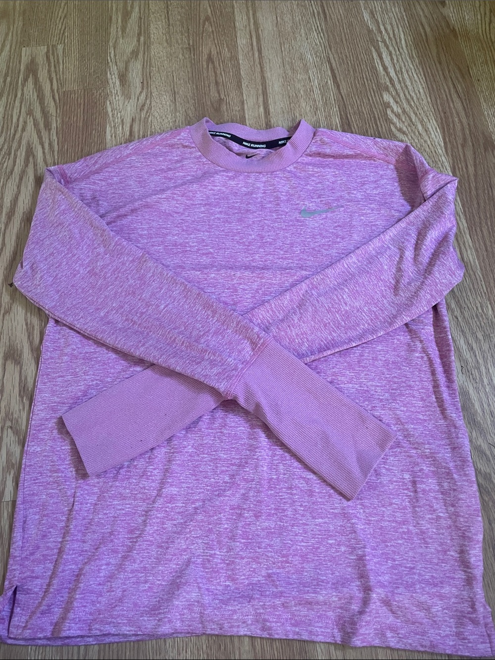 Pink Nike running longsleeve